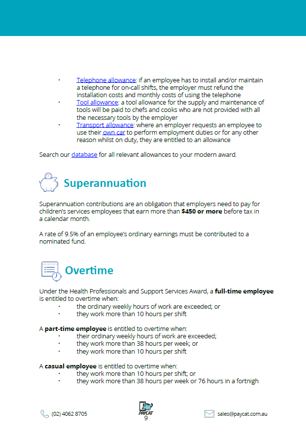 Health Professionals And Support Services Award July 2022 Pay Rates at